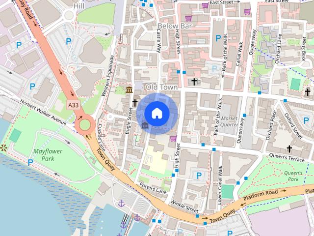 Apartment for rent in Old Town, Southampton