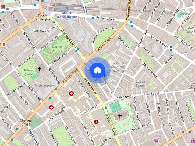 House for rent in Brompton, Chelsea