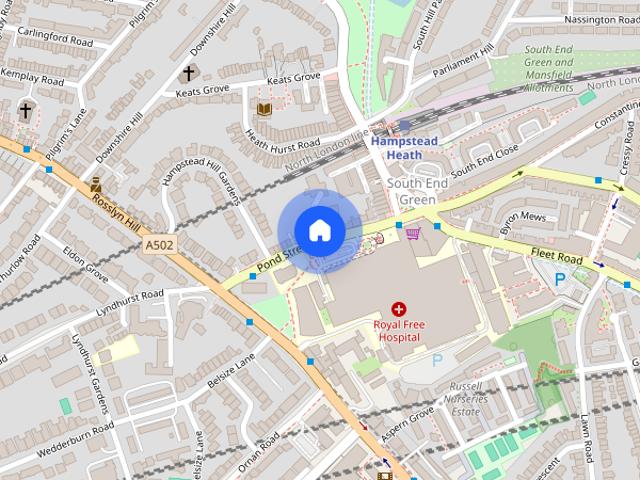 Apartment for rent in Belsize Park, Greater London