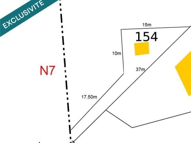 Terrain vente à Valence, Pont-de-l'isère
