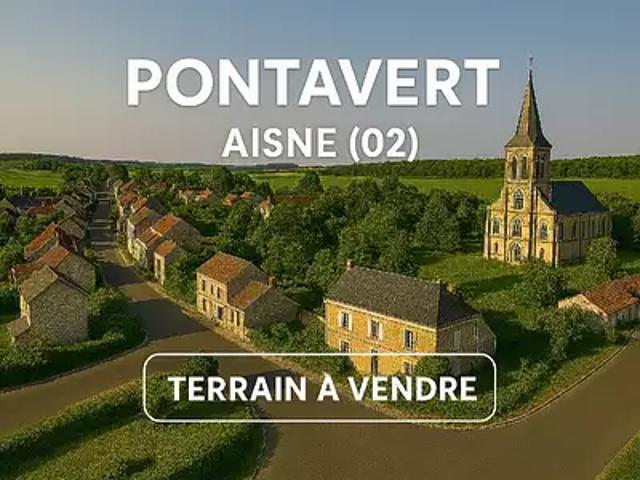 Terrain vente à Laon, Pontavert