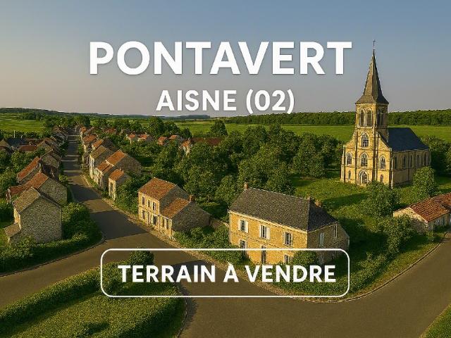 Terrain vente à Laon, Pontavert