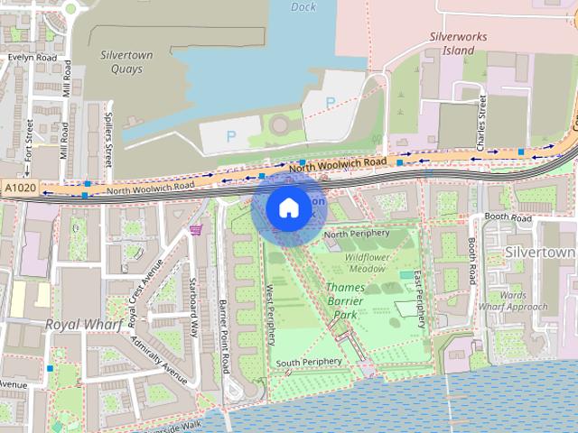 Apartment for rent in Silvertown, Greater London