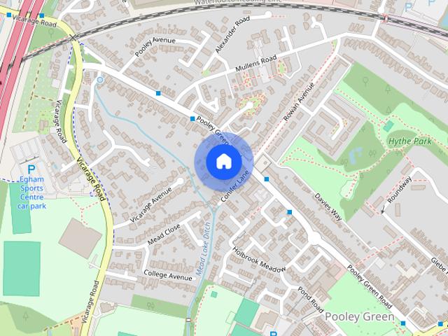 Room for rent in Pooley Green, Row Town