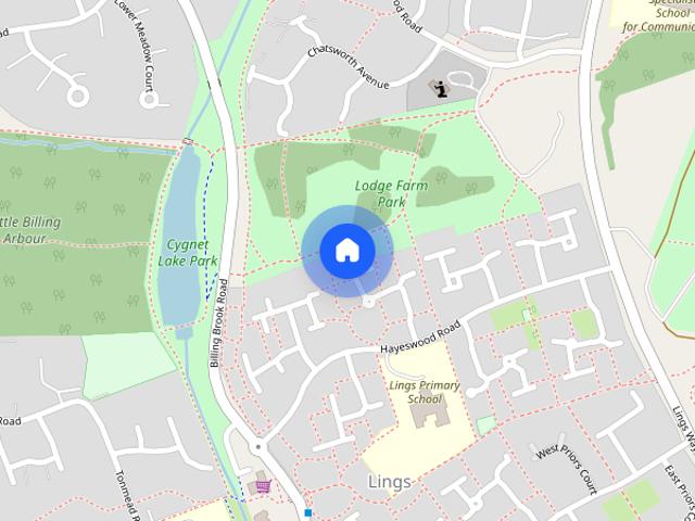 House for rent in Lings, Northampton