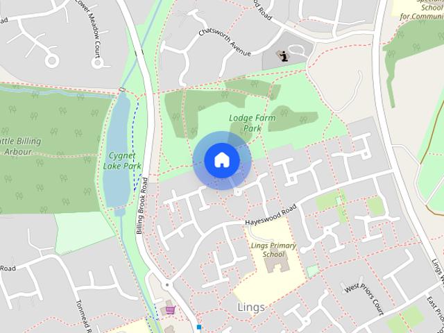 House for rent in Lings, Northampton