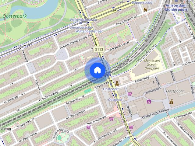 Appartement te huur in Oost, Amsterdam