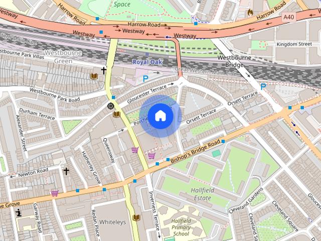 Apartment for rent in Westbourne Green, Greater London