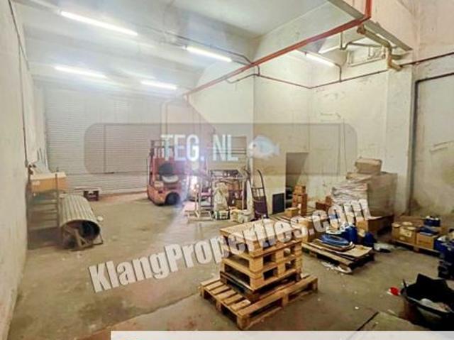 Warehouse for sale in Pelabuhan Klang, Bandaraya Klang