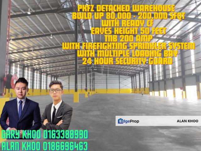 Warehouse for rent in Port Klang, Selangor