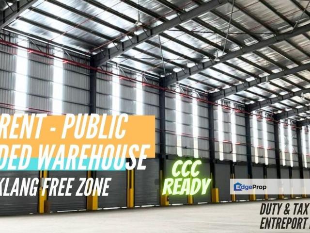 Warehouse for rent in Port Klang, Selangor