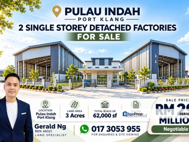 Warehouse for sale in Bandaraya Klang, Klang
