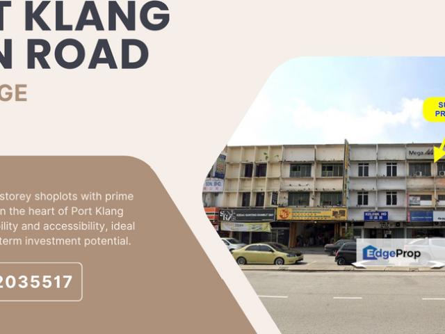 Shop for sale in Port Klang, Selangor