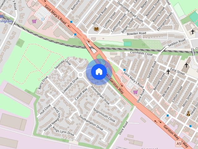 House for rent in Garston, Calderstones