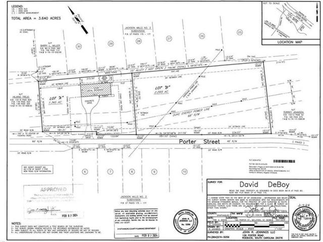 Land for sale in Wellford, South Carolina