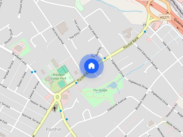 Apartment for rent in Porthill, Butterton