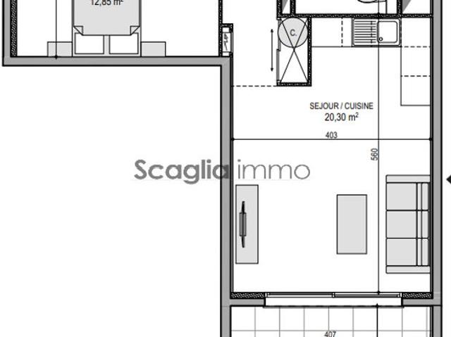 Appartement vente à Ajaccio, Grosseto-prugna