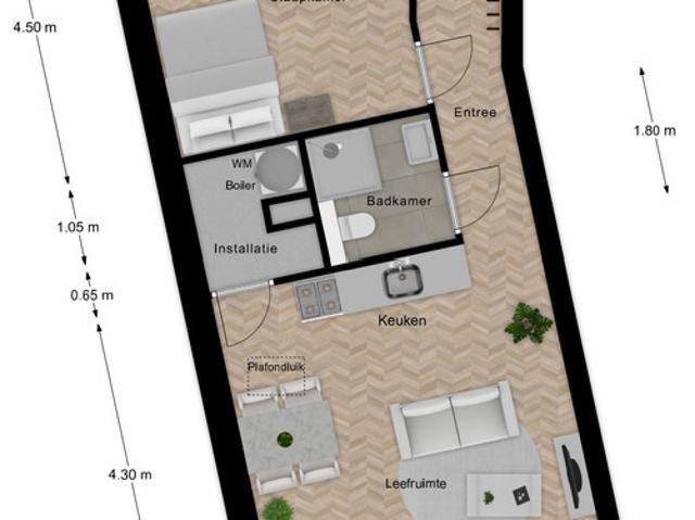Appartement te huur in Bergeijk, Noord Brabant