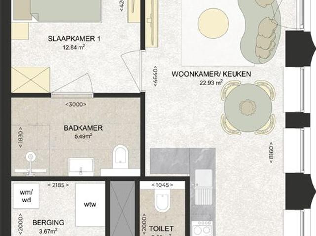 Appartement te huur in Haarlem, Noord Holland