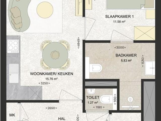 Appartement te huur in Haarlem, Noord Holland
