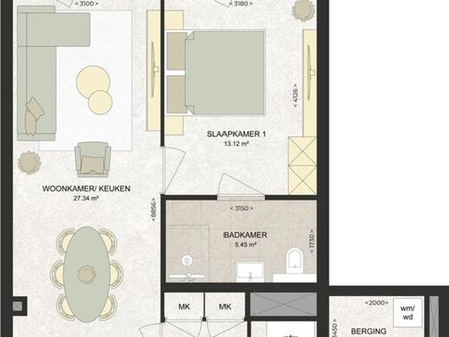 Appartement te huur in Haarlem, Noord Holland