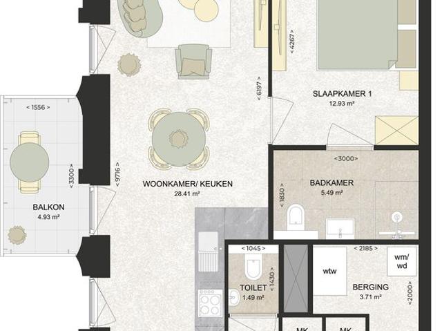 Appartement te huur in Haarlem, Noord Holland