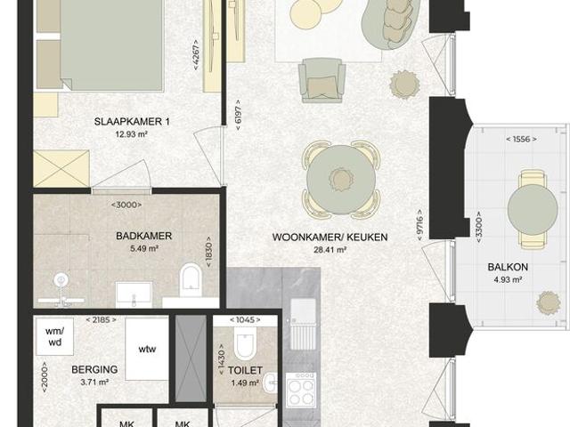 Appartement te huur in Haarlem, Noord Holland