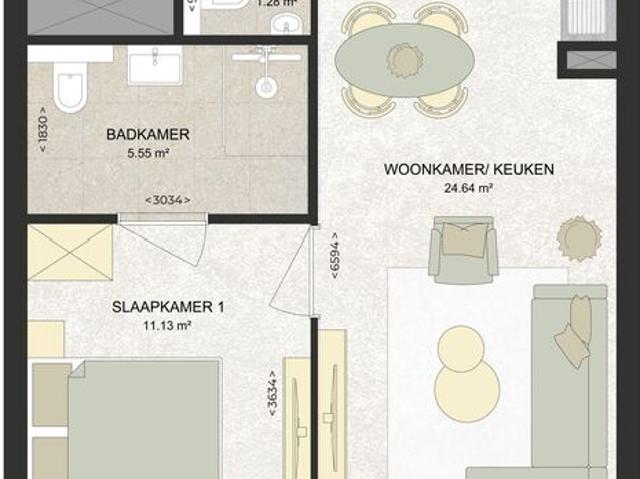 Appartement te huur in Haarlem, Noord Holland