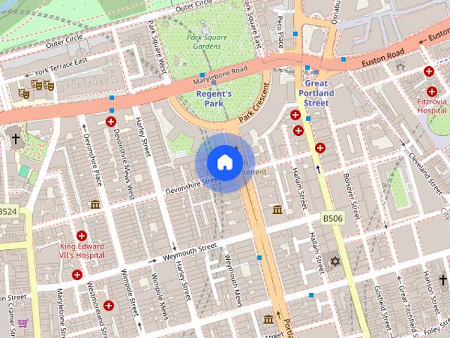 Apartment for rent in Fitzrovia, East Marylebone