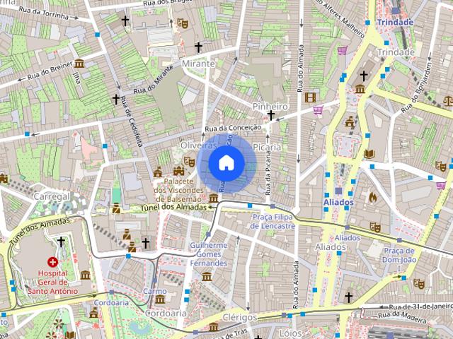 Apartamento alugar em Porto, Cedofeita