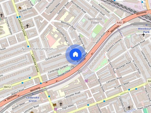 House for rent in North Kensington, Greater London