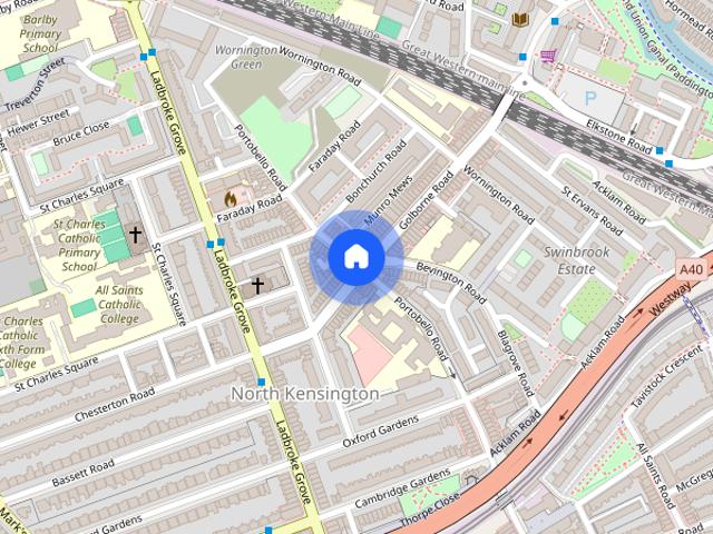House for rent in North Kensington, Greater London