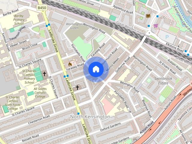 Apartment for rent in North Kensington, Greater London