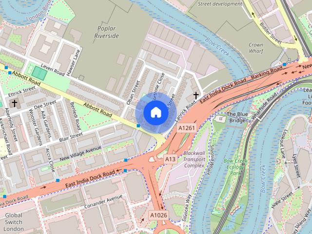 House for rent in London Borough of Tower Hamlets, Greater London