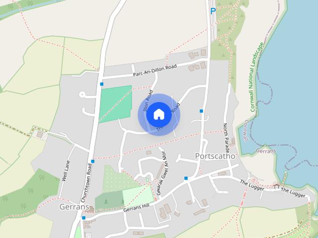 House for rent in Treloan, Gerrans