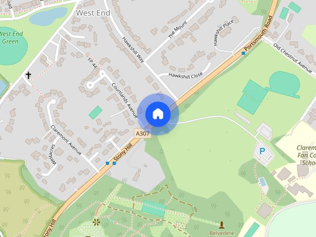 Apartment for rent in Esher, Claremont Park
