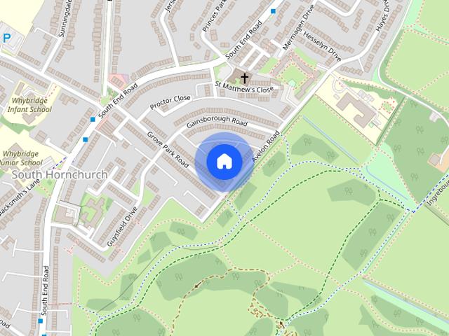 House for rent in Rainham, South Hornchurch