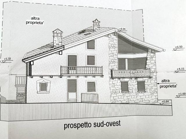 Villa Indipendente in vendita a Pré Saint Didier, Aosta