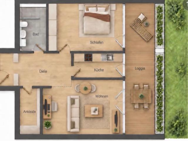 Apartment mieten in Burgberg, Erlangen