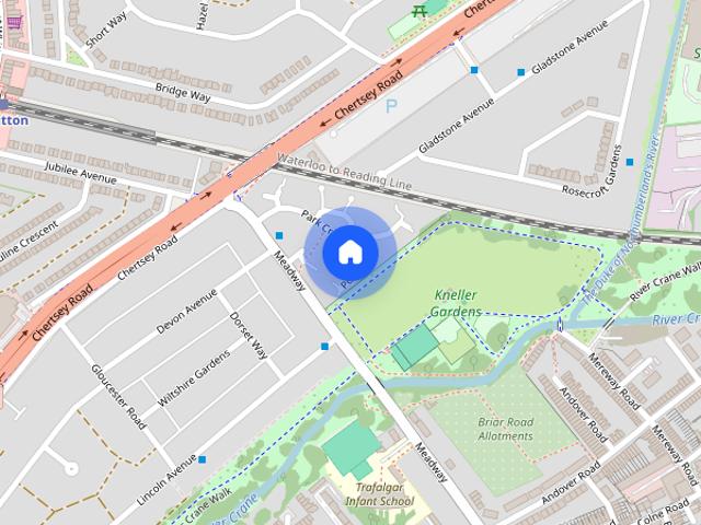 House for rent in Whitton, Greater London