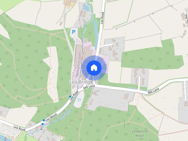 House for rent in Dethick, Lea and Holloway CP, Kedleston