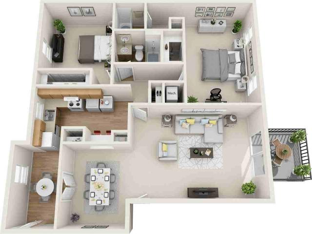 Apartment for rent in Roswell, Georgia