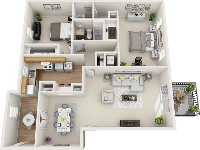 Apartment for rent in Roswell, Georgia