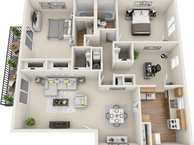 Apartment for rent in Roswell, Georgia