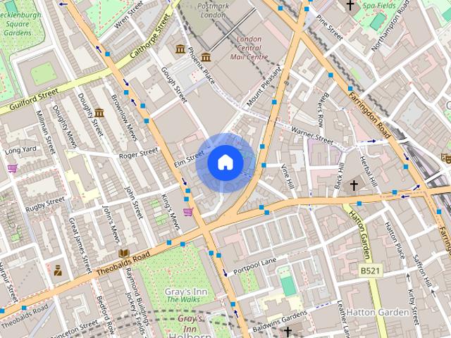 Apartment for rent in Clerkenwell, Holborn