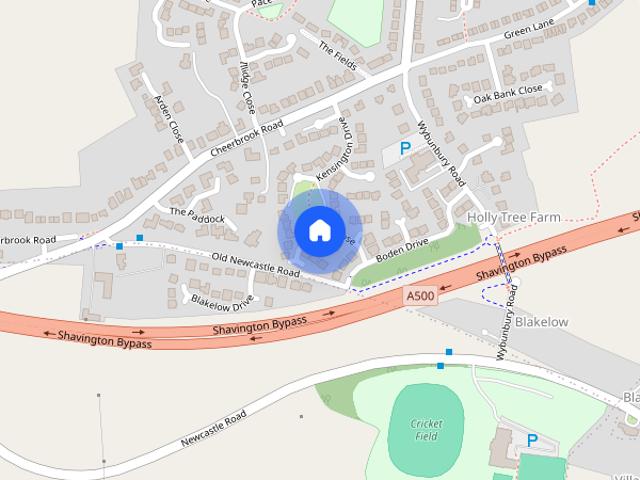 House for rent in Blakelow, Willaston