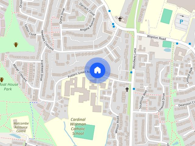 House for rent in Potters Green, West Midlands