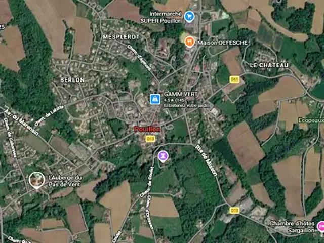 Terrain vente à Dax, Pouillon
