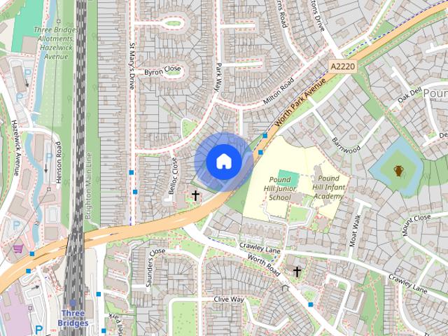Apartment for rent in Pound Hill, Crawley