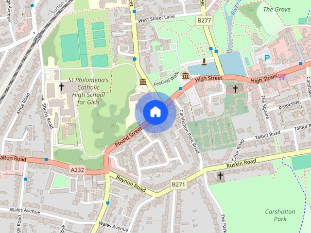 Apartment for rent in The Wrythe, Greater London